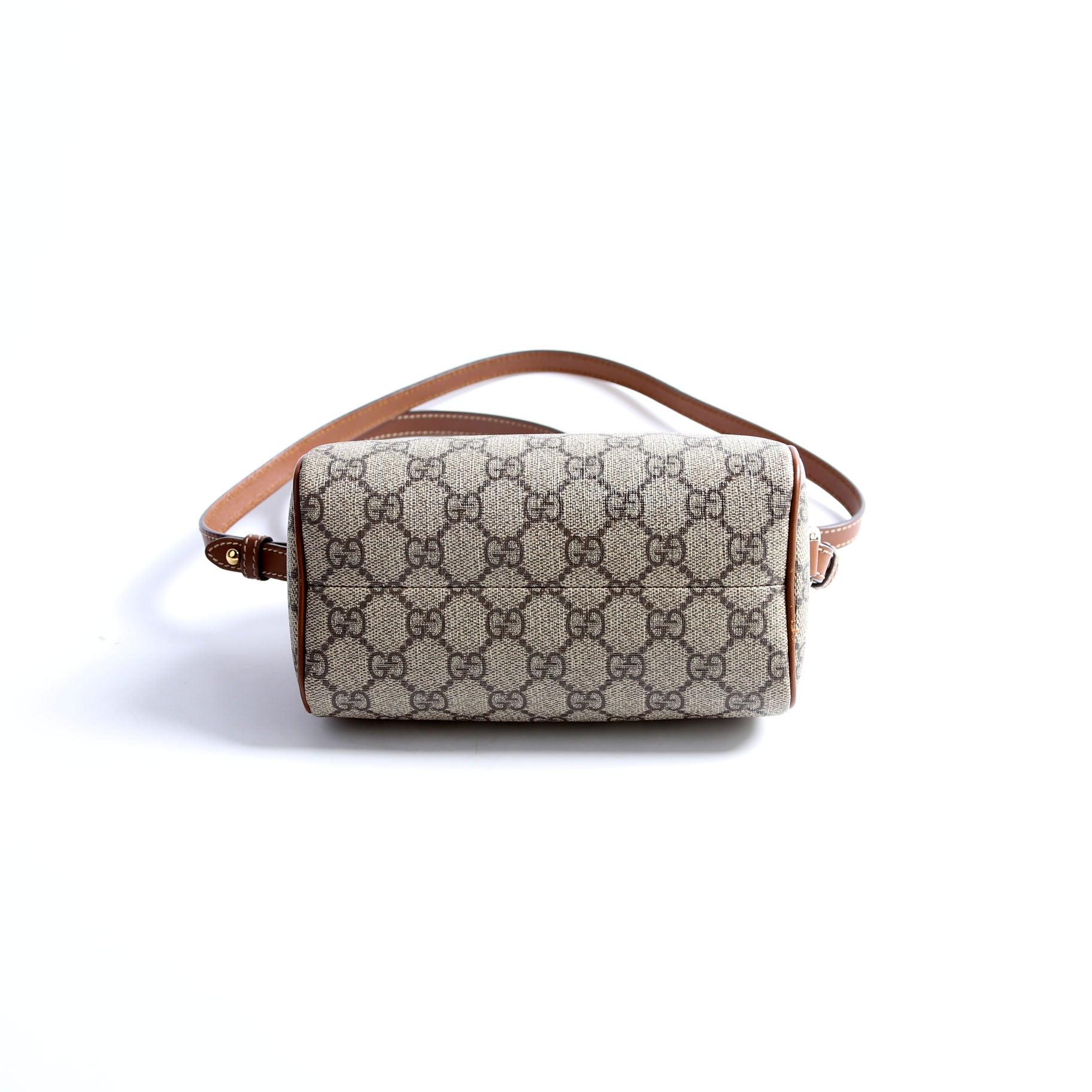 Gucci 432123 GG Supreme Mini Boston Bag