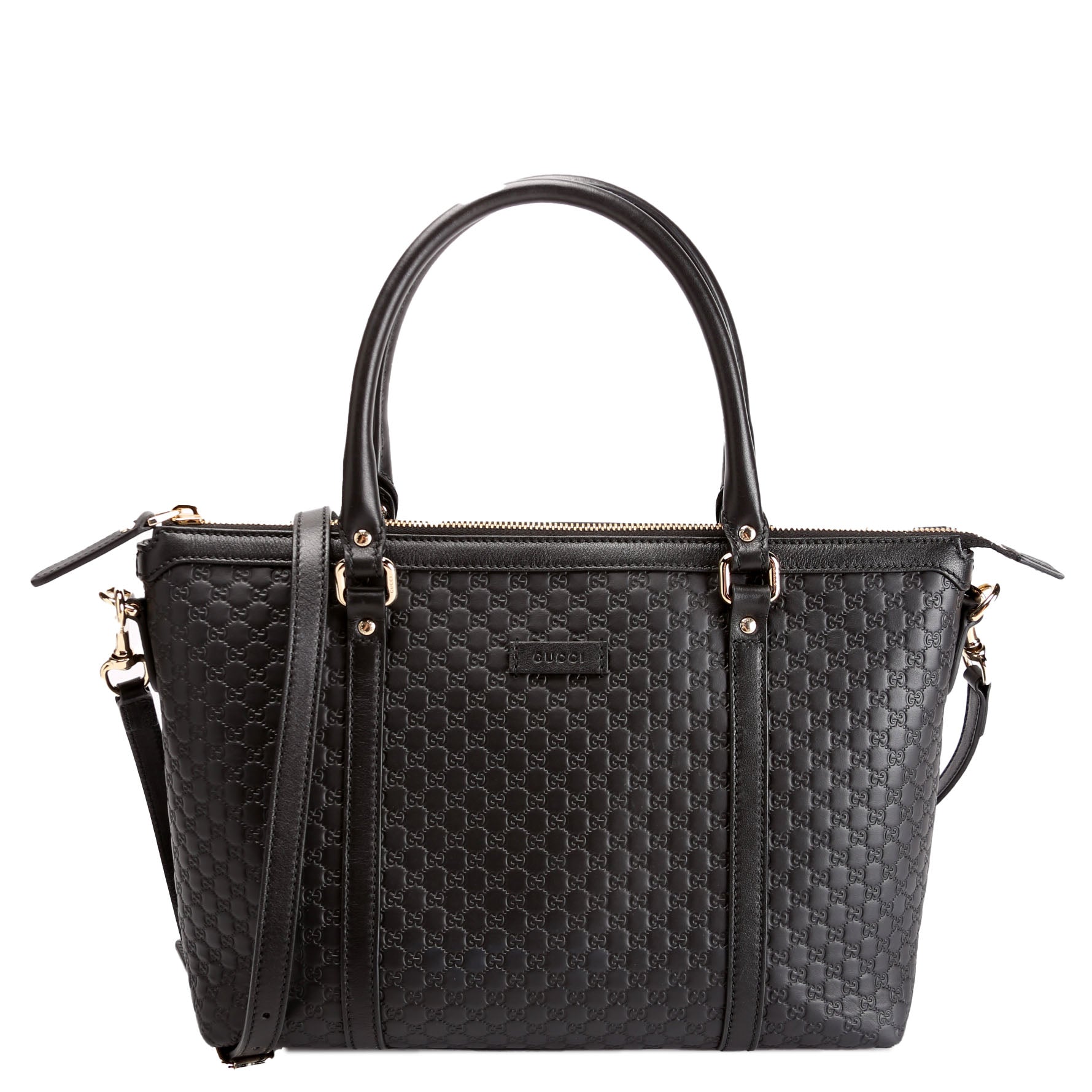 Gucci 449656 Margaux Satchel Micro Black Bag