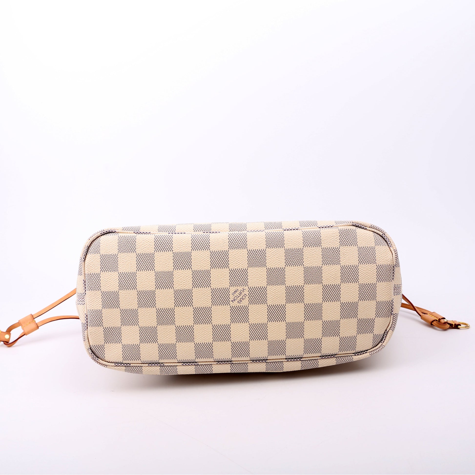 Louis Vuitton Neverfull with Wallet PM Damier Azur