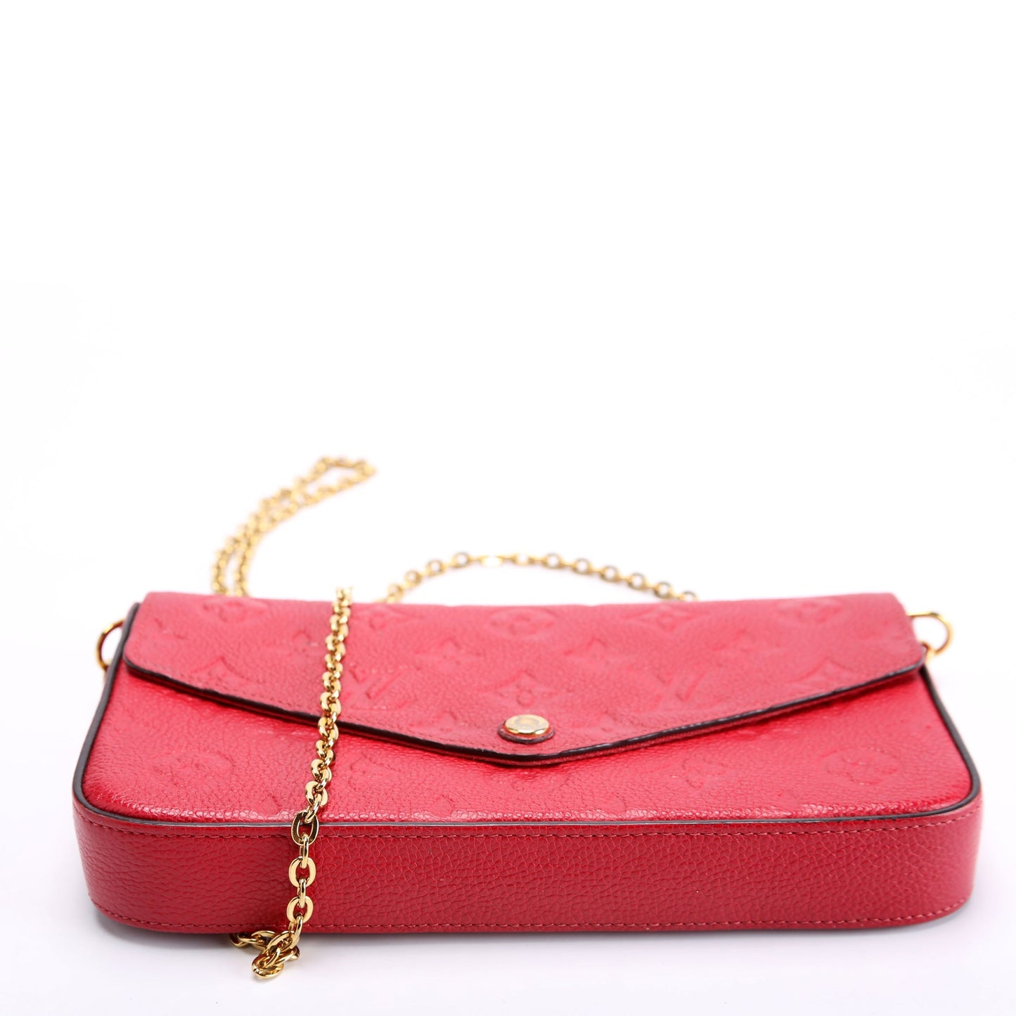 Louis Vuitton Pochette Felicie Empreinte Red
