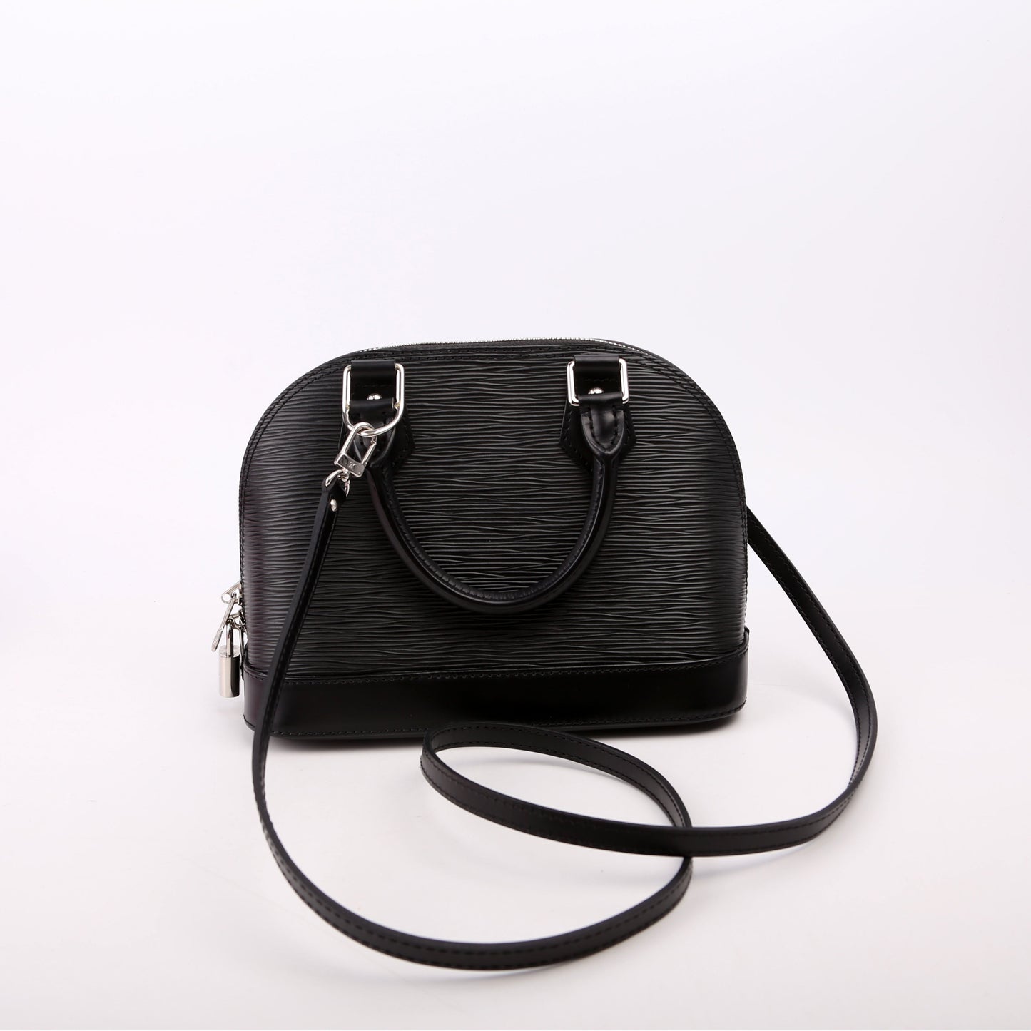 Louis Vuitton Alma BB Epi Black