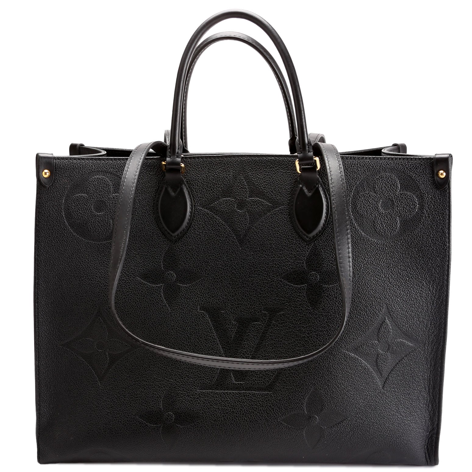 Louis Vuitton Onthego GM Empreinte Black/Yelllow