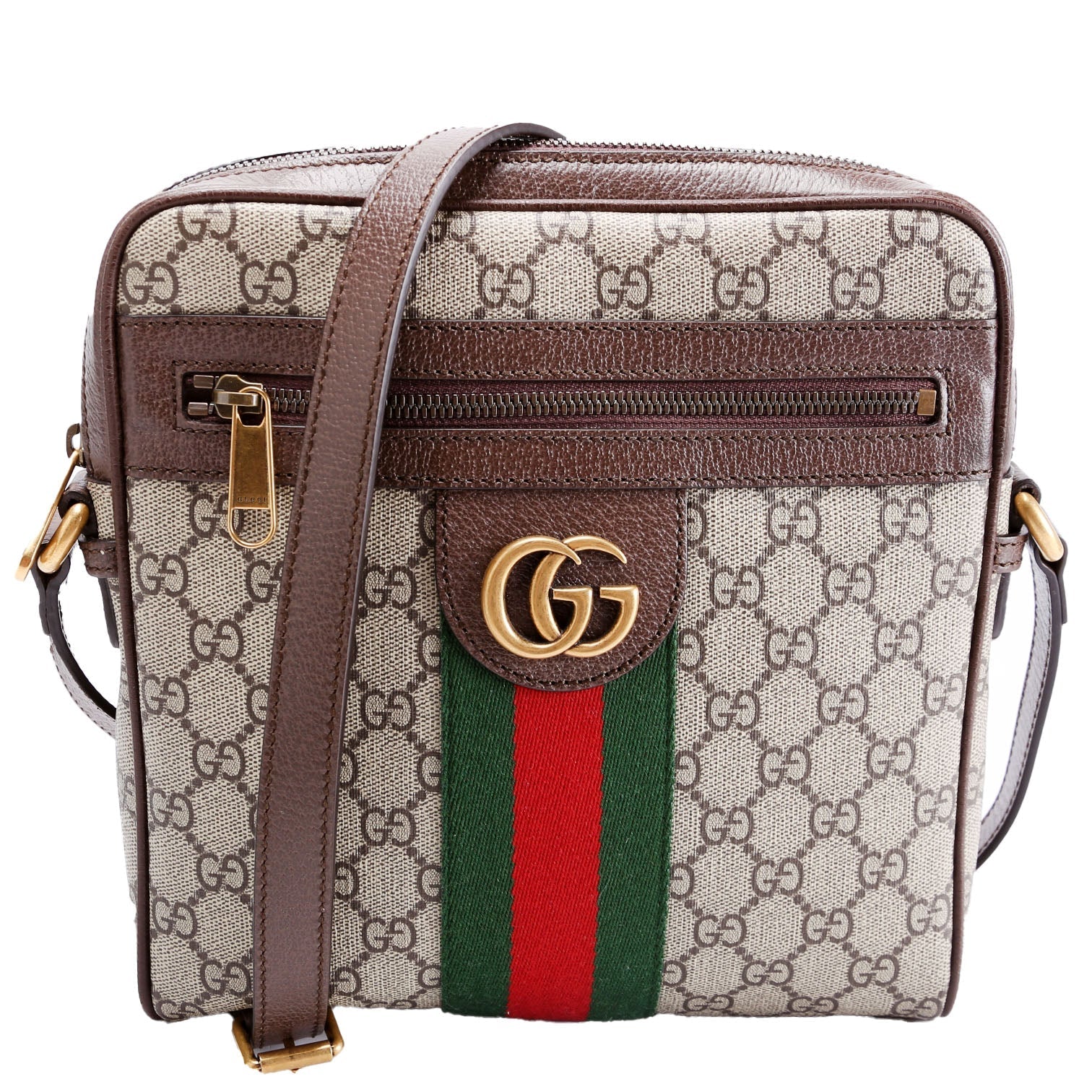 Gucci 547926 Ophidia Messenger Brown/Beige Bag