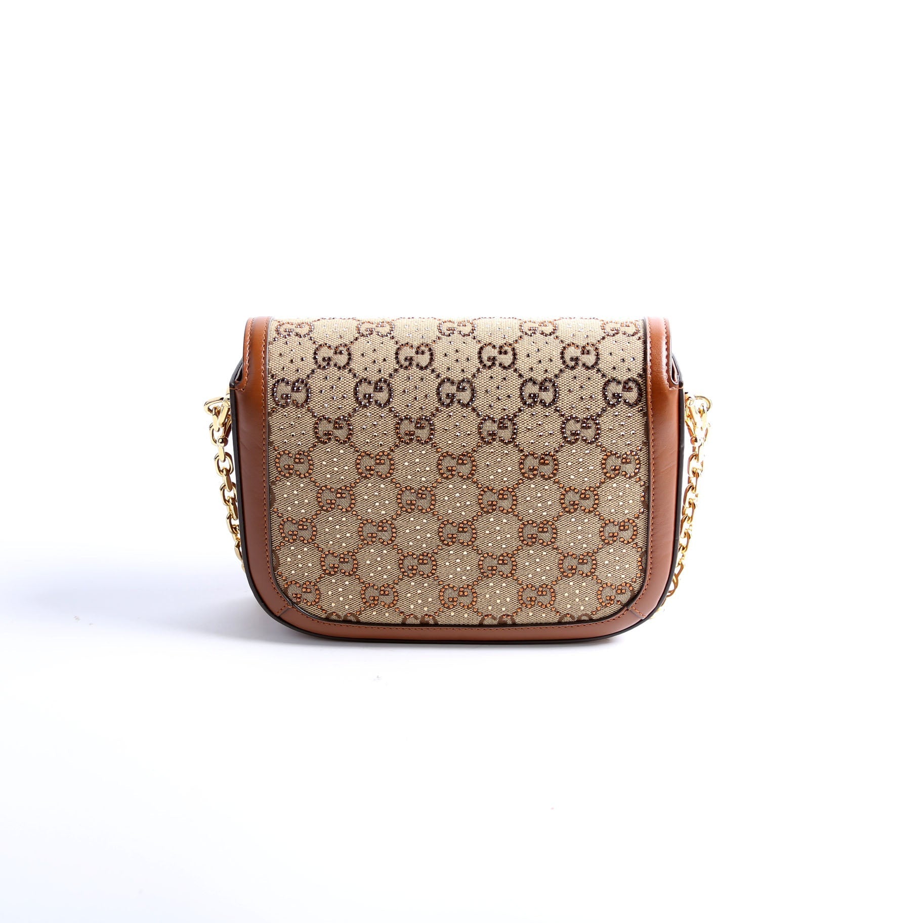 Gucci 675801 GG Crystal 1955 Mini Shoulder Bag