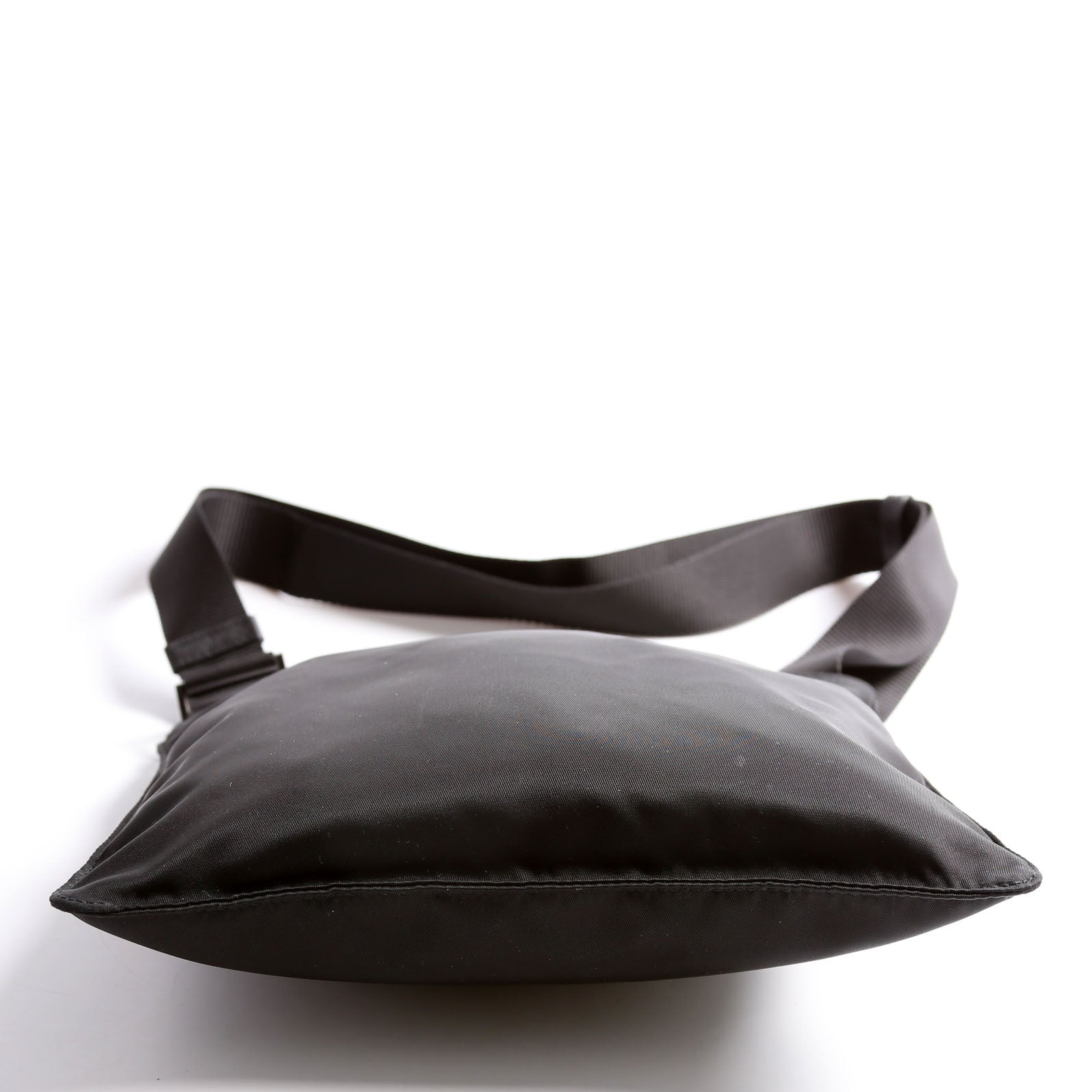 Prada 1BH978 Re-nylon/Saffiano Shoulder Black Bag