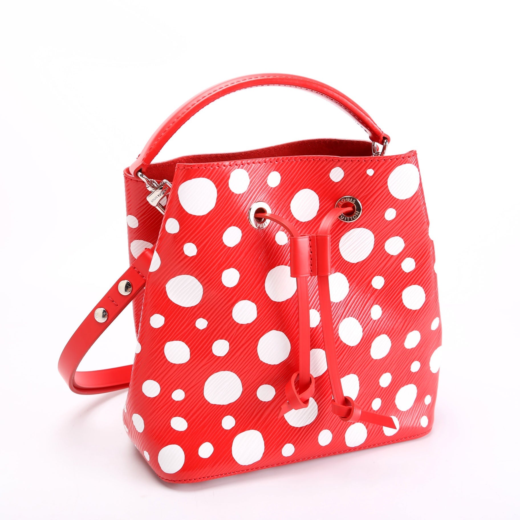 Louis Vuitton X YK Neonoe BB Epi Dots Red