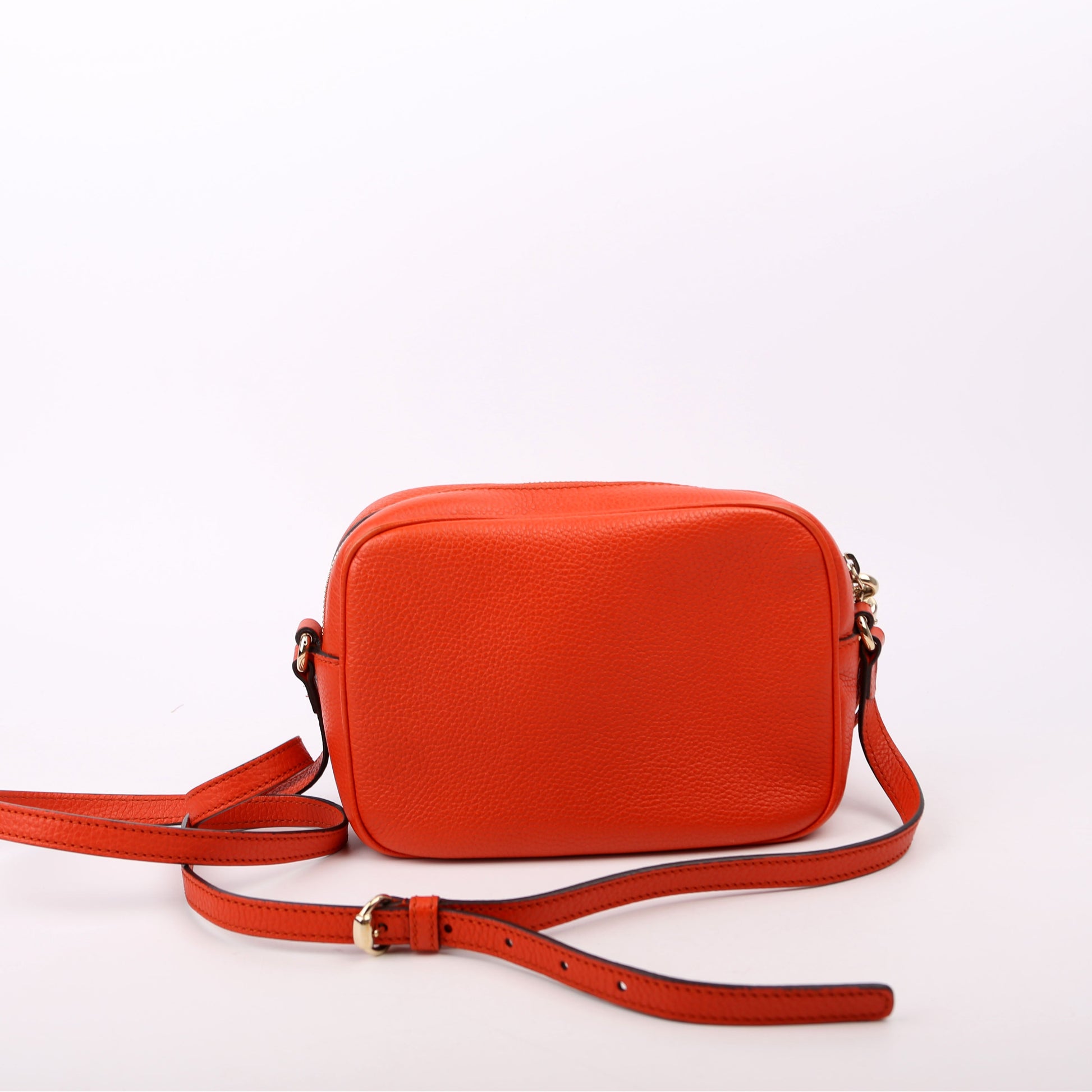 Gucci 308364 Soho Disco Crossbody Orange Bag