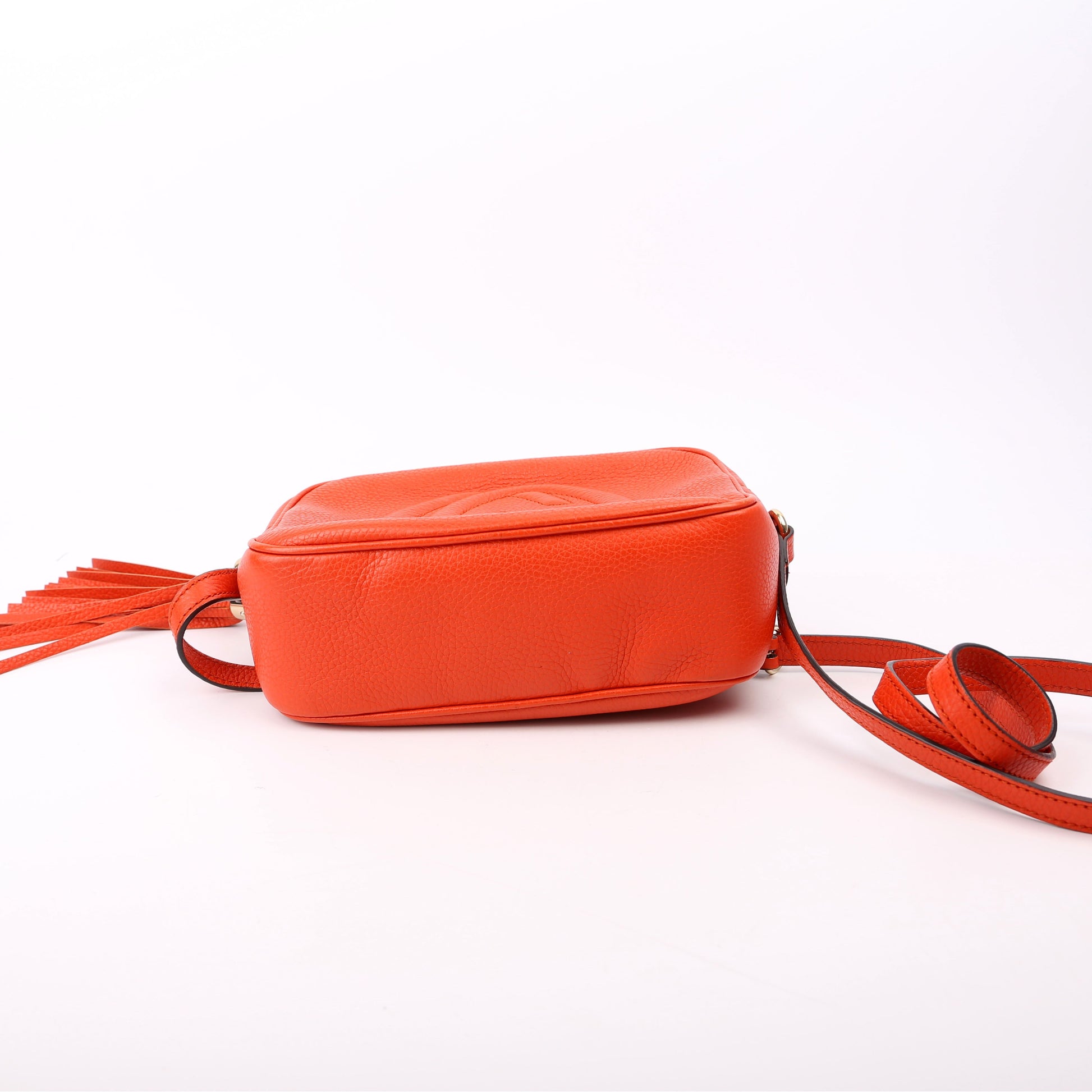 Gucci 308364 Soho Disco Crossbody Orange Bag