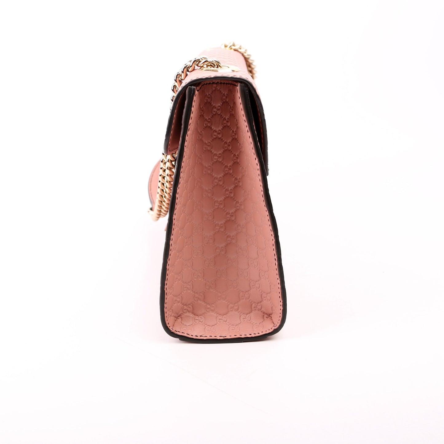 Gucci 449635 Emily Micro Medium Chain Pink Bag