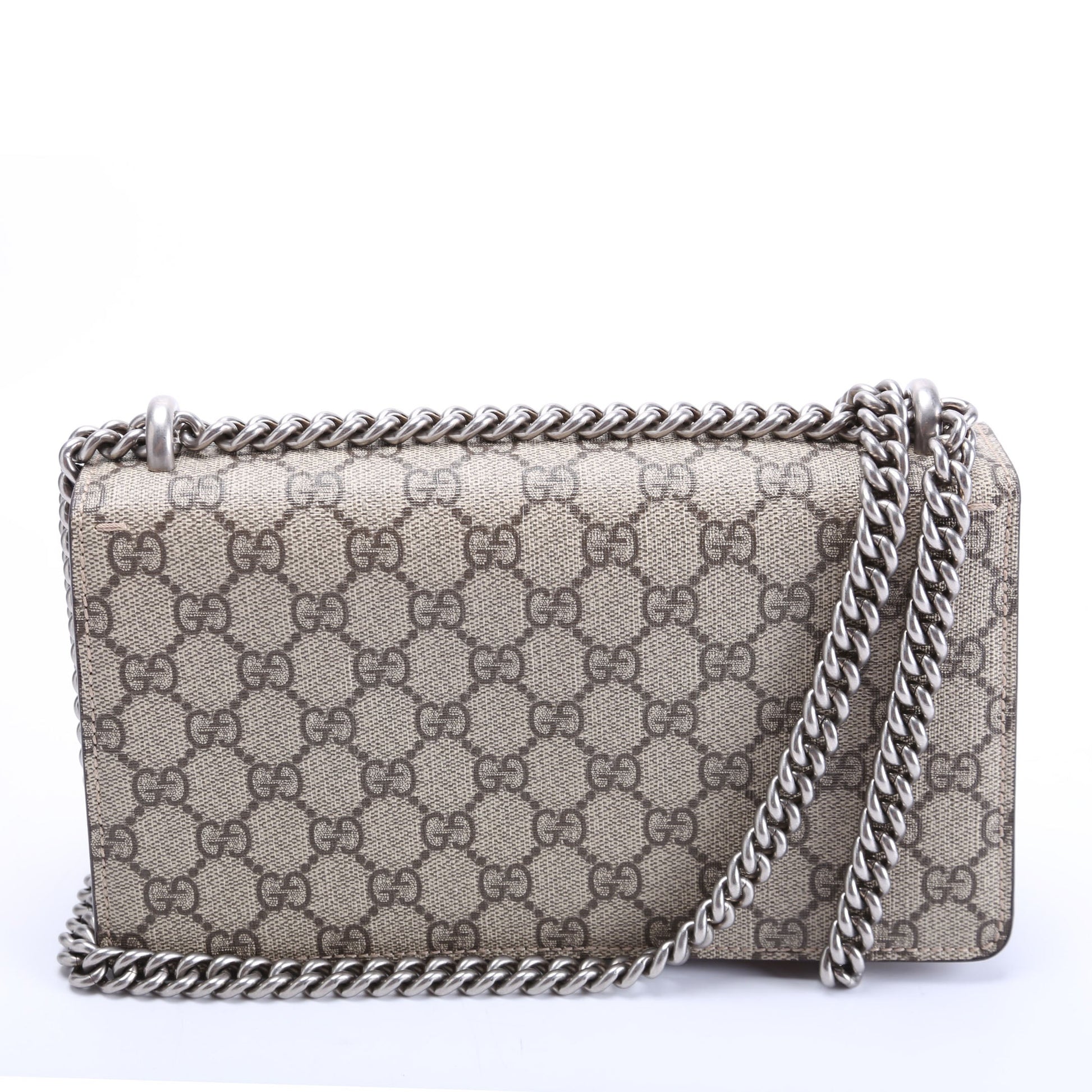 Gucci 499623 Dionysus Small GG Supreme Tan Bag