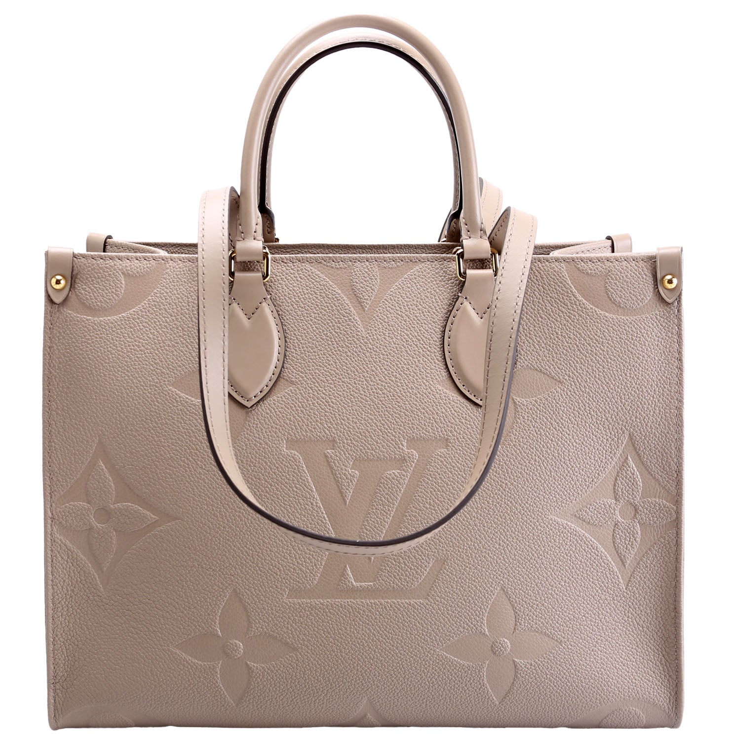 Louis Vuitton ONTHEGO MM Empreinte Leather Taupe