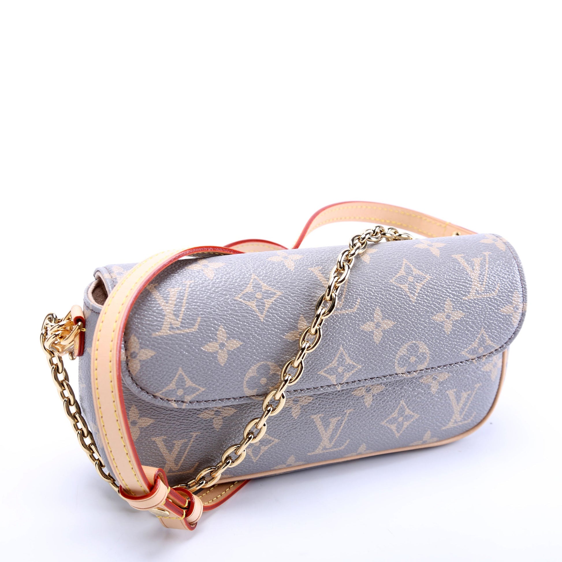 Louis Vuitton Ivy Wallet On Chain Trianon Gray Monogram