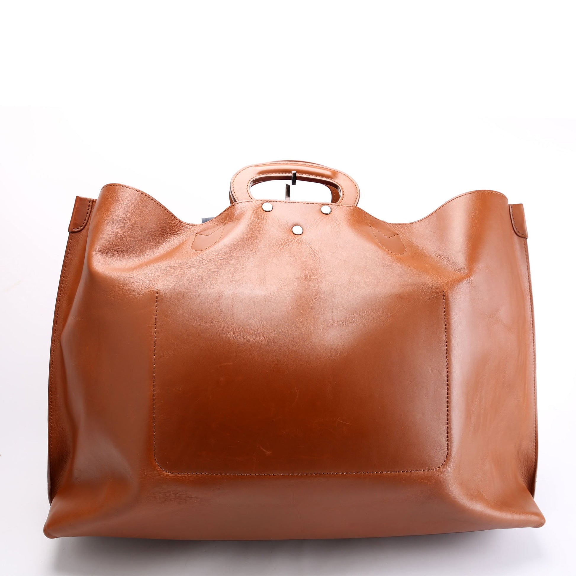 Louis Vuitton Nomade V Serigraph Tote Calfskin Brown