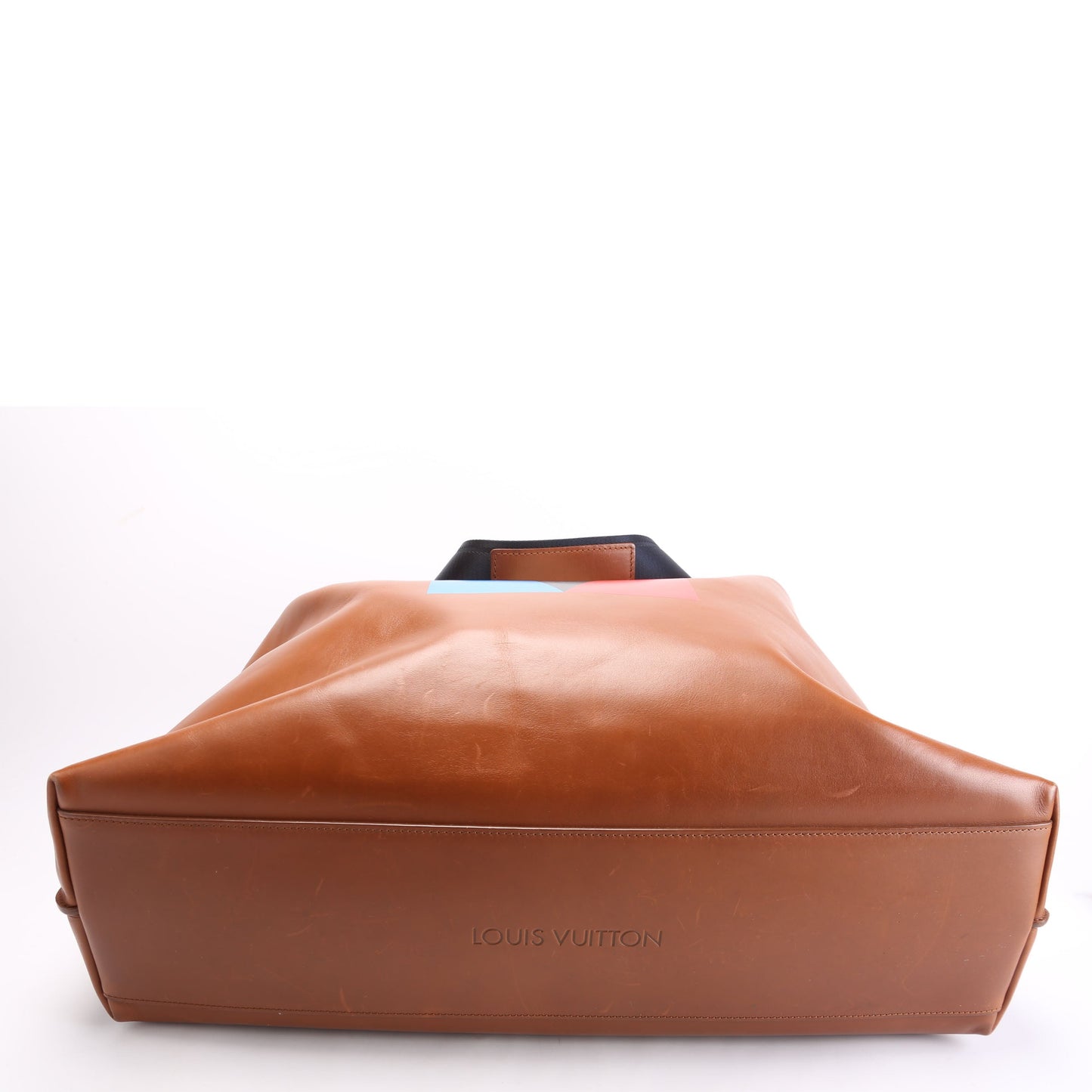 Louis Vuitton Nomade V Serigraph Tote Calfskin Brown