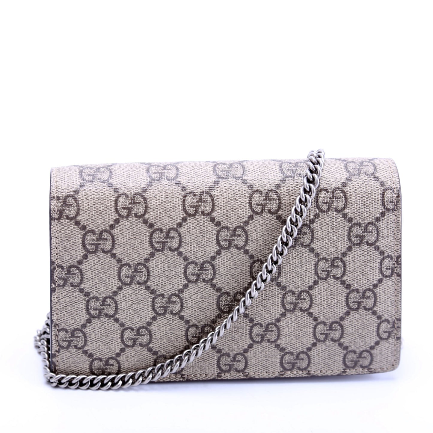 Gucci 476432 Dionysus GG Super Mini Tan Bag