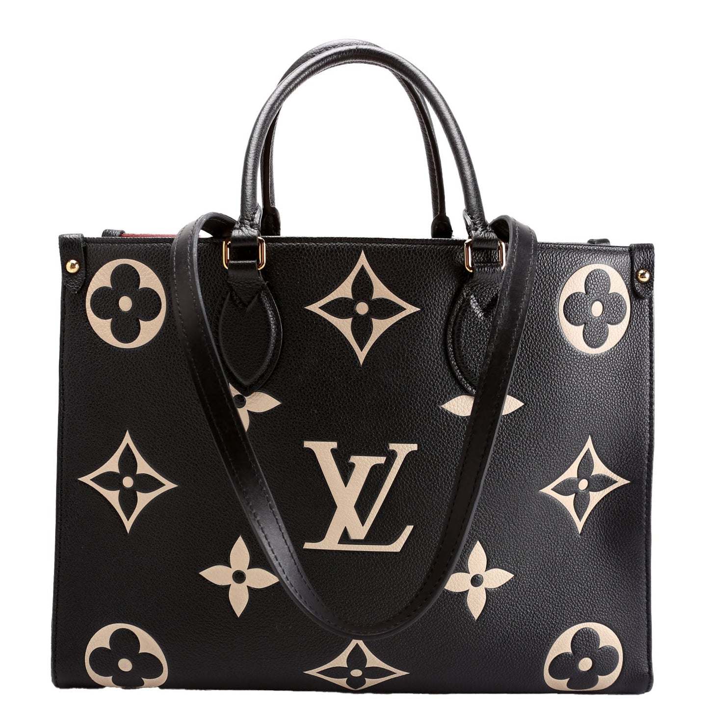 Louis Vuitton ONTHEGO MM Bicolor Empreinte Black/Cream