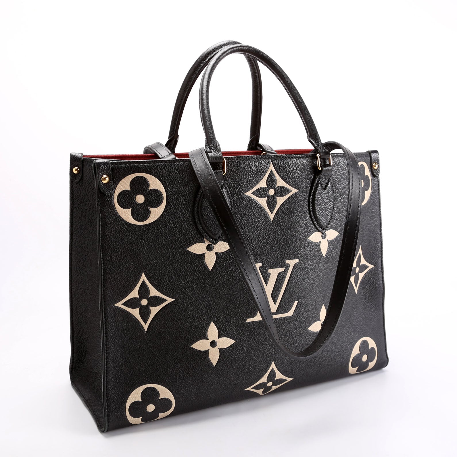 Louis Vuitton ONTHEGO MM Bicolor Empreinte Black/Cream