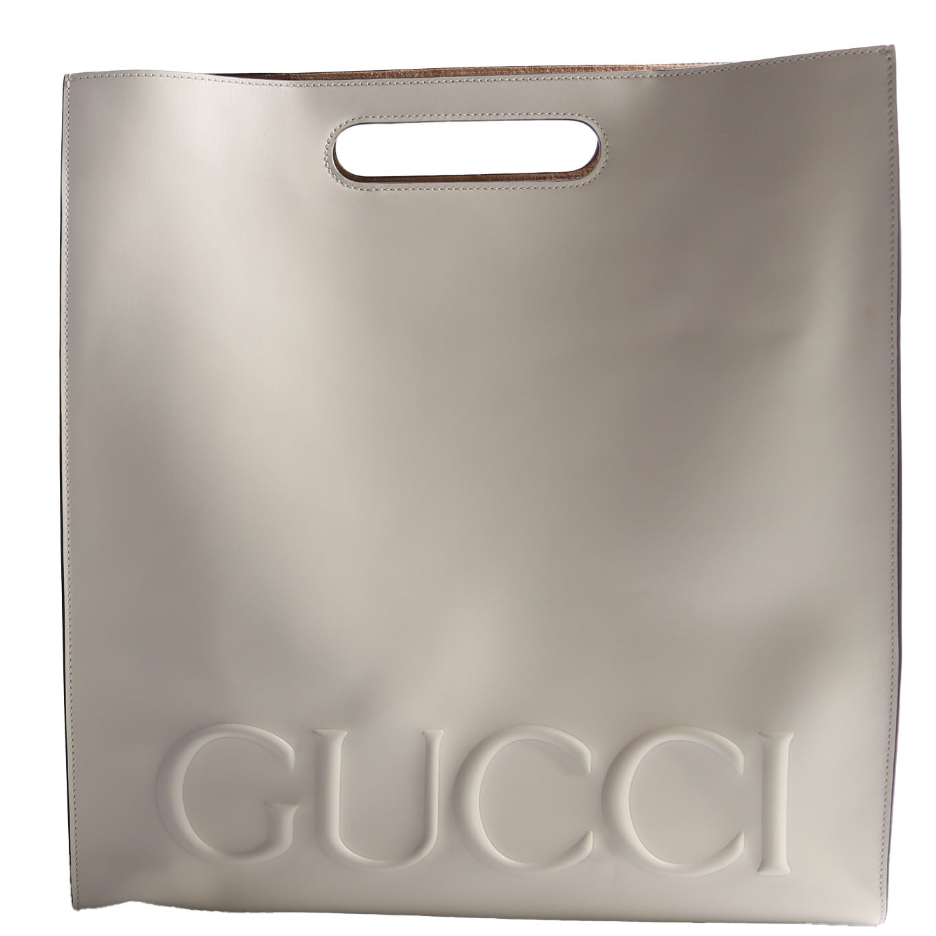 Gucci 415883 GG Embossed fication XL Tote Bag