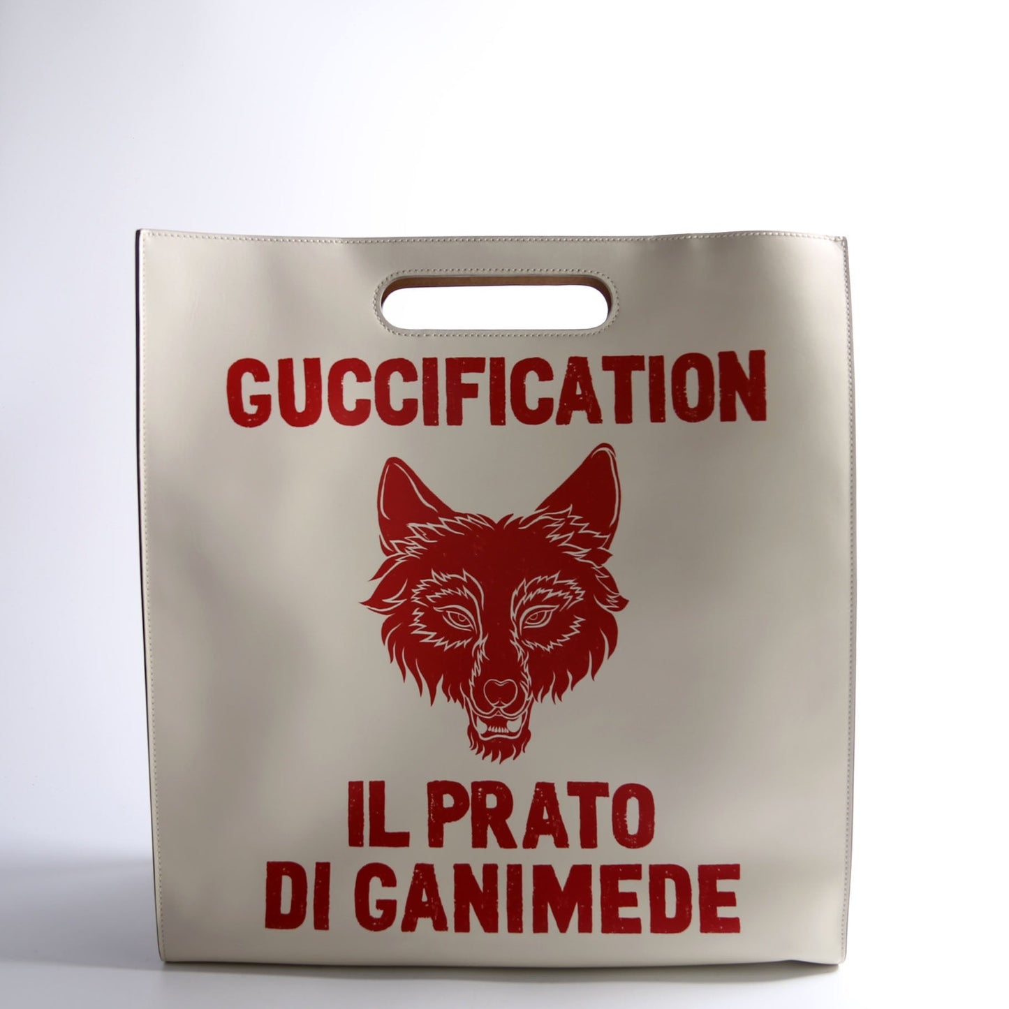 Gucci 415883 GG Embossed fication XL Tote Bag