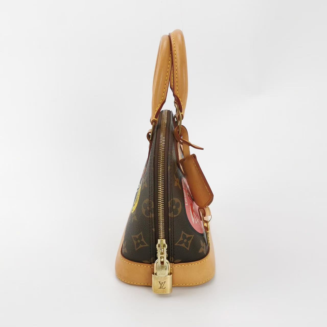LOUIS VUITTON Alma BB World Tour Bag