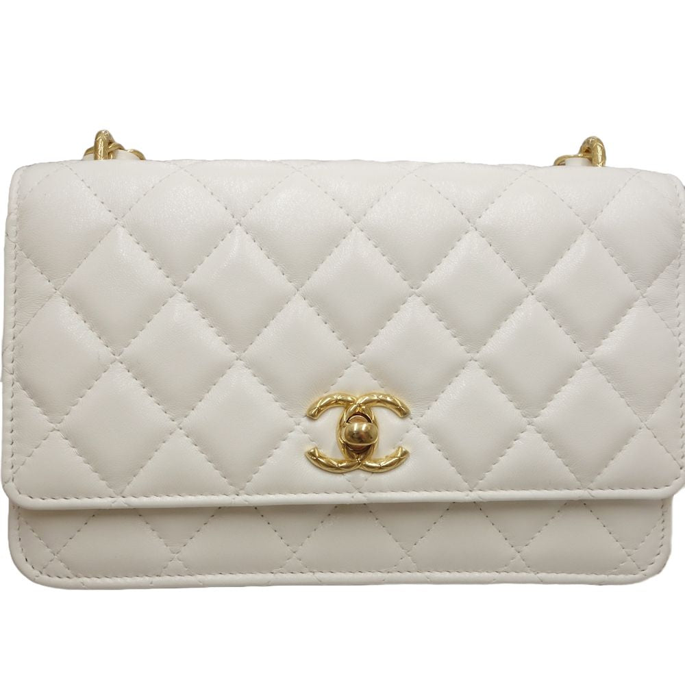 Chanel Lambskin Matelasse Coco Shoulder Bag