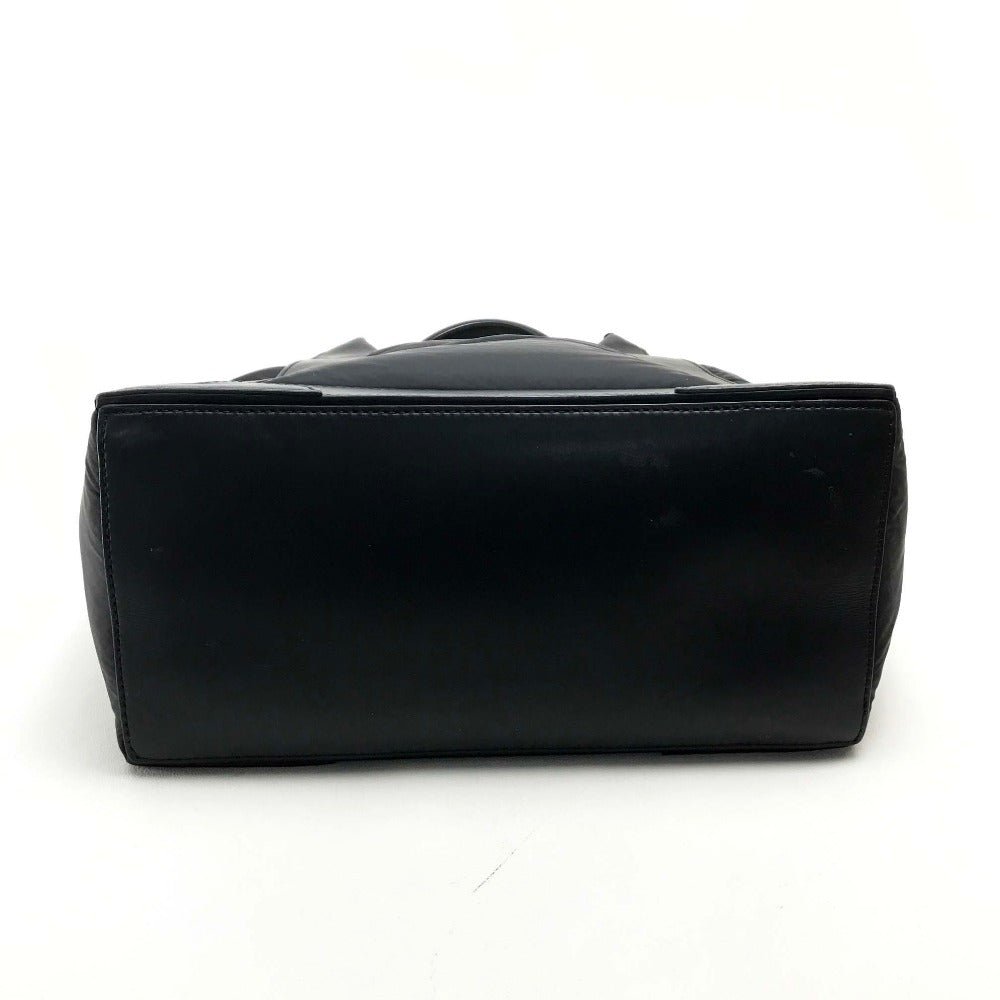 BALENCIAGA Tote Bag 363425 Nylon / leather black Kabas S Women