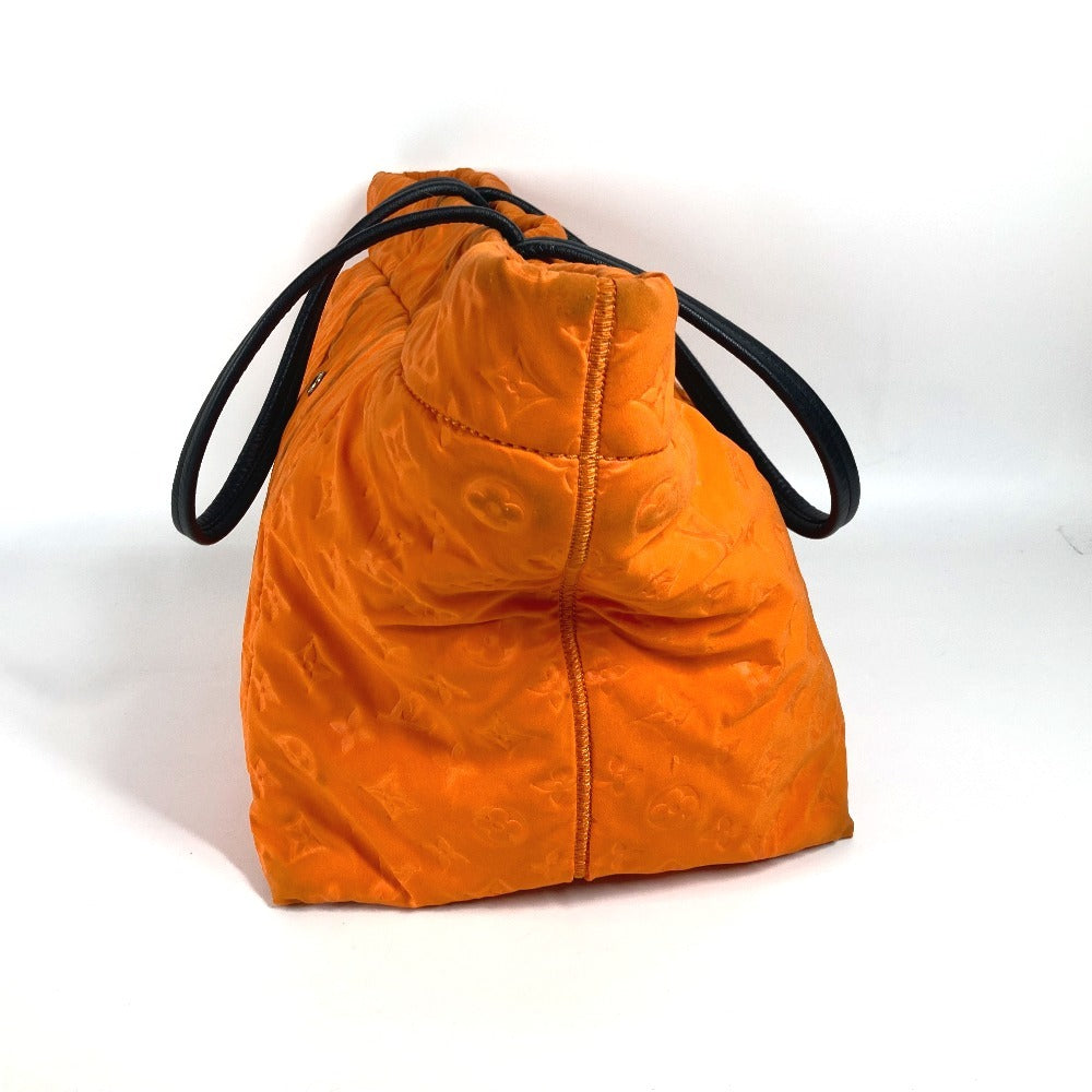LOUIS VUITTON Shoulder Bag microfiber Orange Cruise line Scuba MM