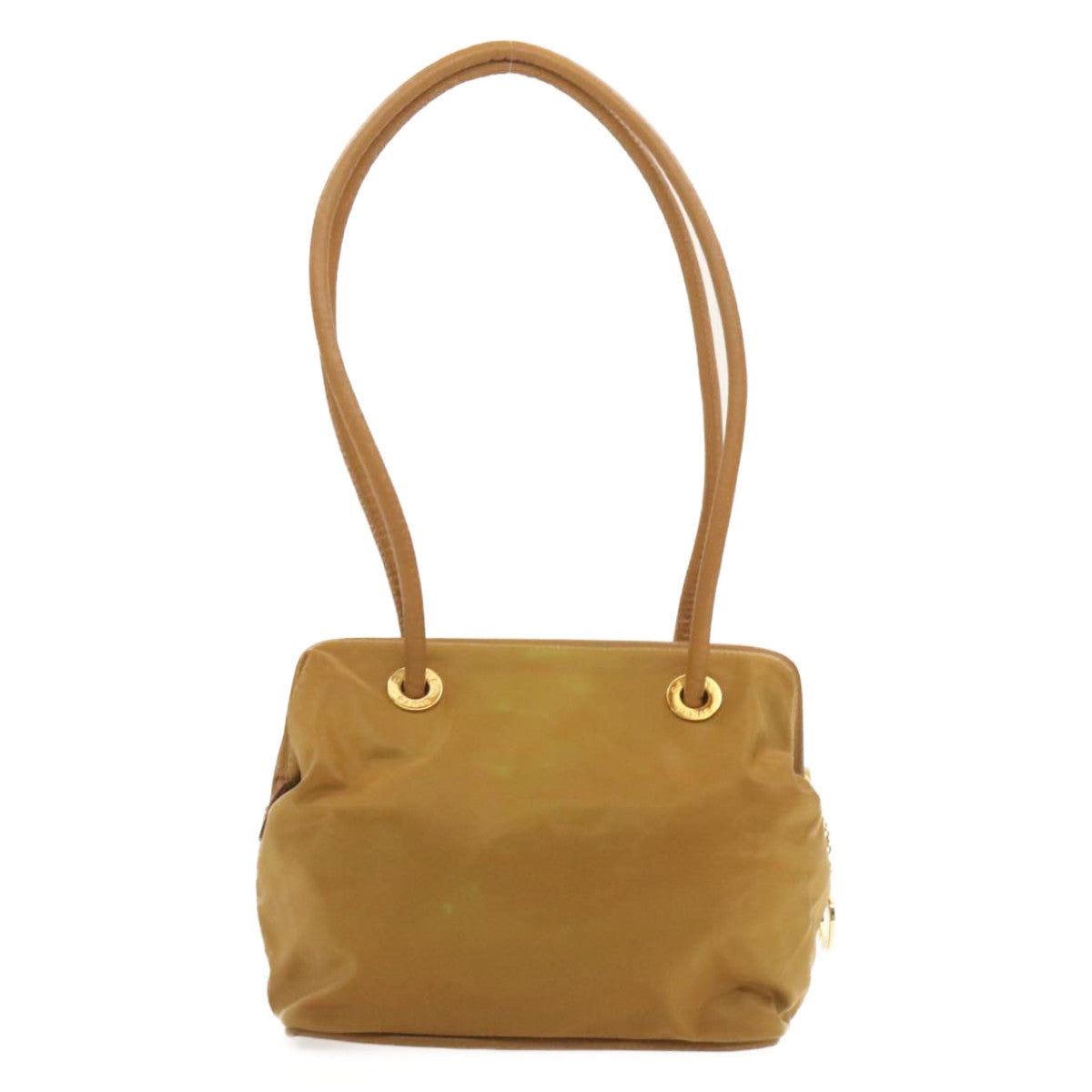 Luxury CELINE Shoulder Bag Nylon Brown 18746