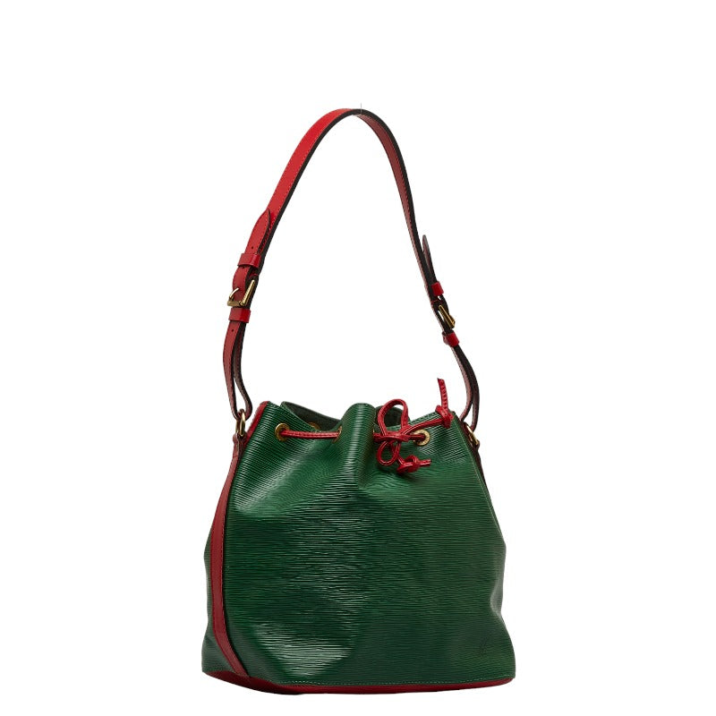 Louis Vuitton Epi Puccinoe M44147 Borneo Green Castilian Red Leather Louis Vuitton