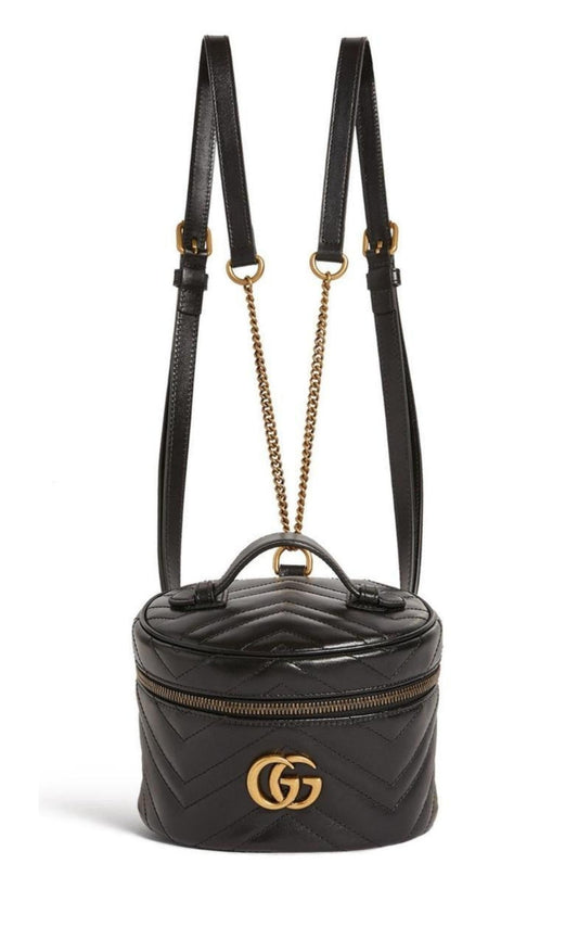 Gucci GG Marmont Leather Chain Tote Style 2