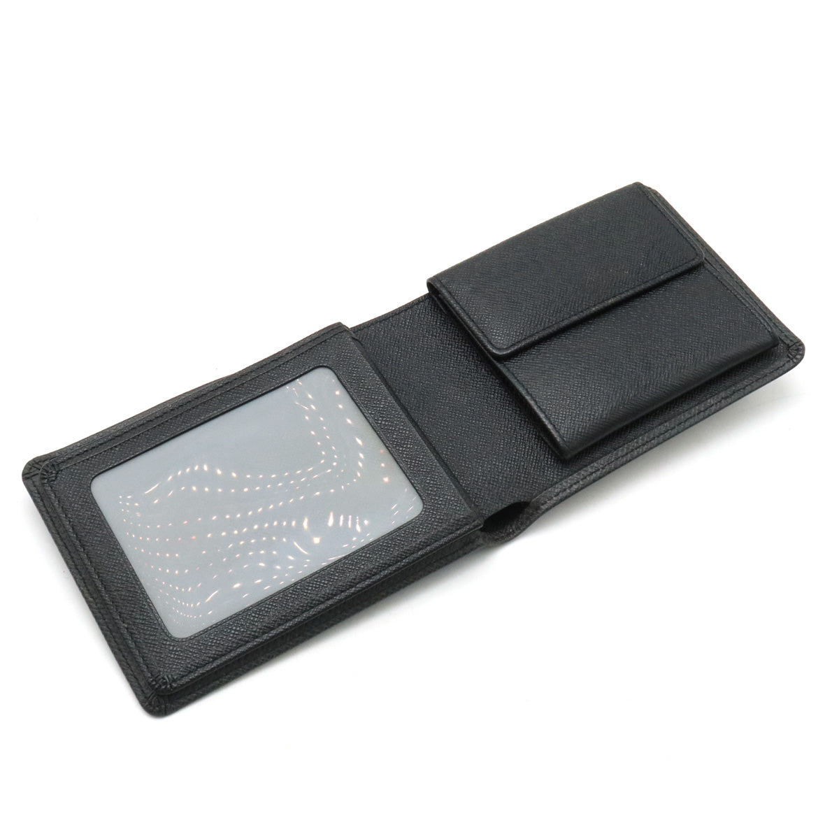 Louis vuitton Tiger Portfolio Florine Wallet Double Folded Wallet Leather Old Black M31112