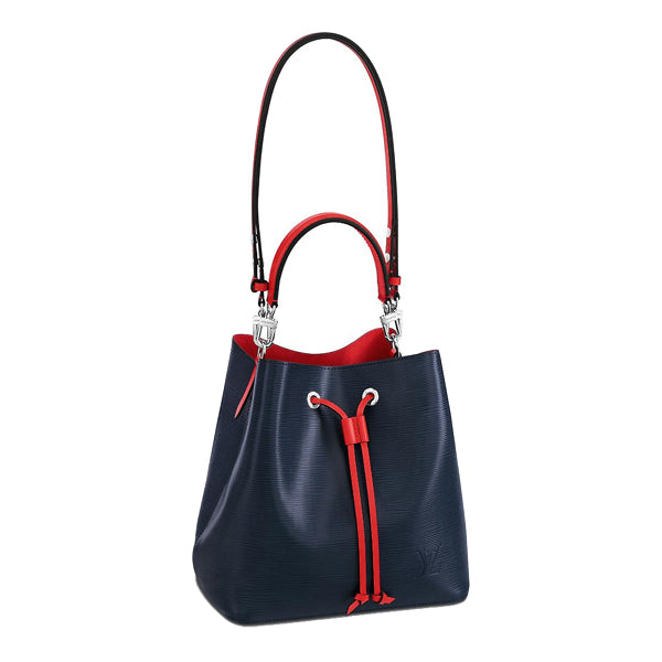 LOUIS VUITTON Shoulder Bag Epi Leather Andigo blue Neonoe Epi 2way Women