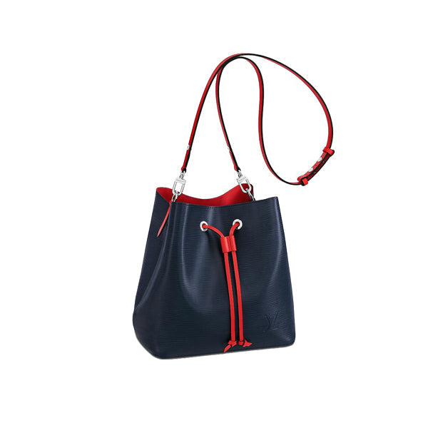 LOUIS VUITTON Shoulder Bag Epi Leather Andigo blue Neonoe Epi 2way Women