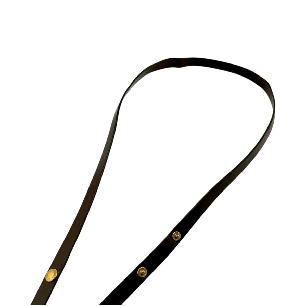 LOUIS VUITTON Shoulder strap leather Brown Shoulder strap Tanned leather XS size Pochette Florentine Women