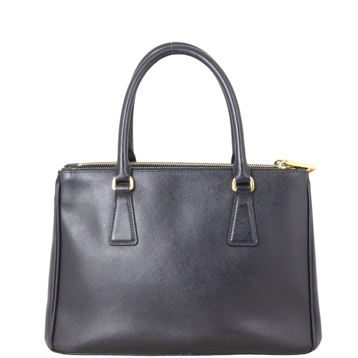 Prada Saffiano Lux Galleria Double Zip Tote Small