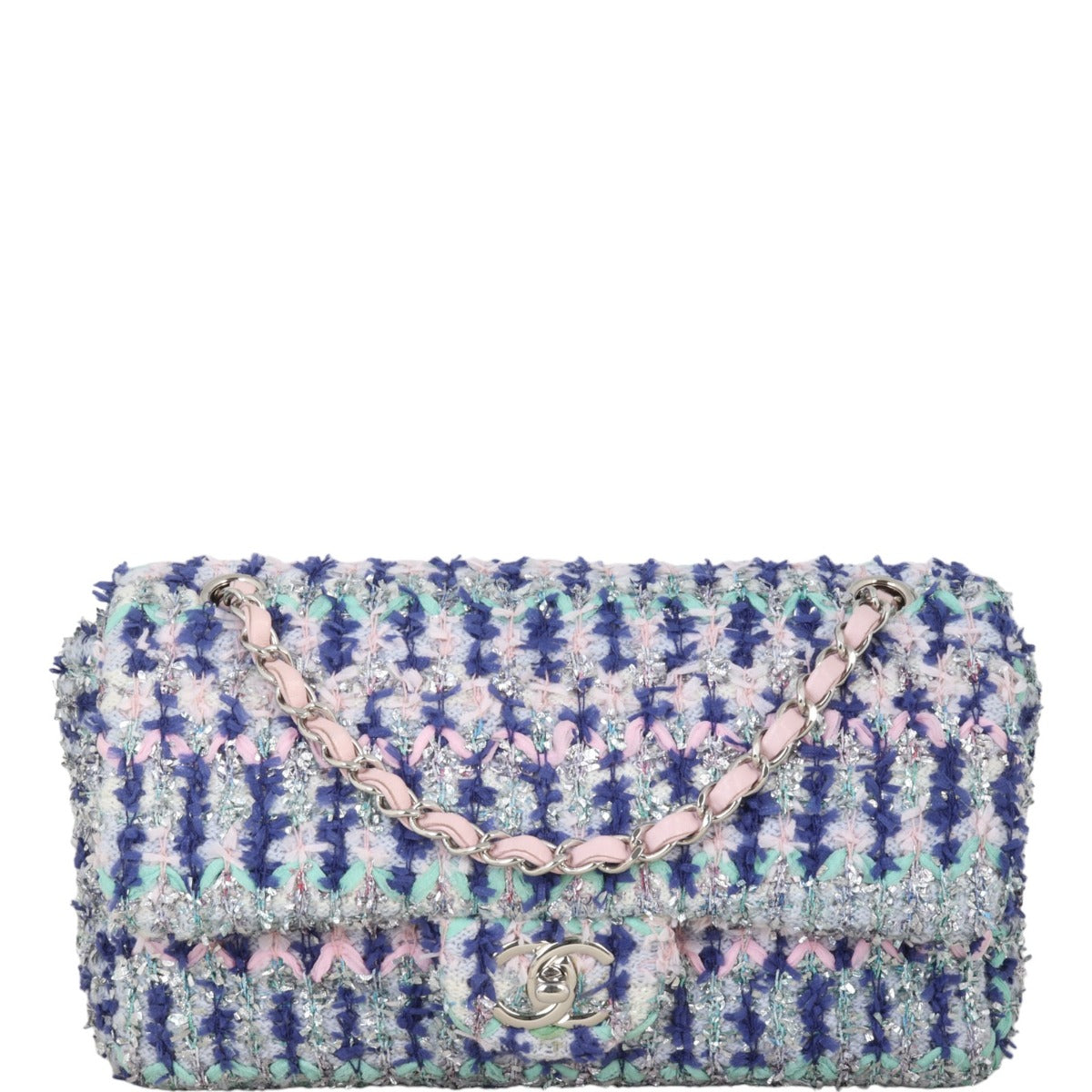 Chanel Classic Single Flap Tweed Medium