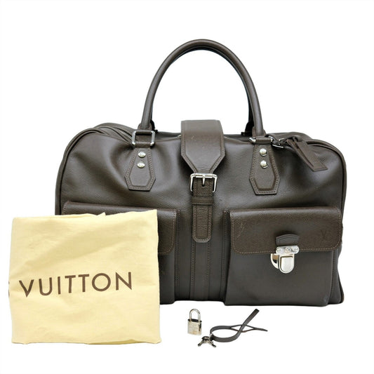 Louis Vuitton Grizzly Taiga Leather Handbag