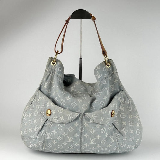 Louis Vuitton Monogram Daily GM - Blue Hobos, Handbags MR03042025380852