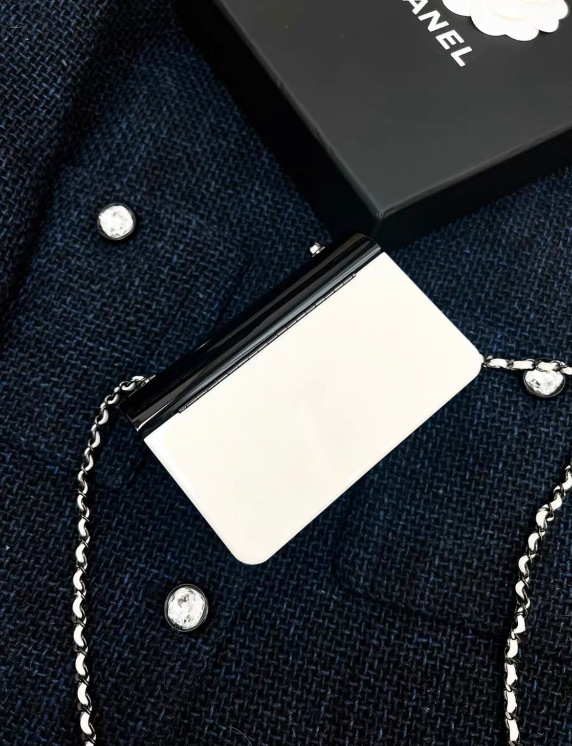 Chanel Colour-Block Flap Bag MinaudiÃ¨re