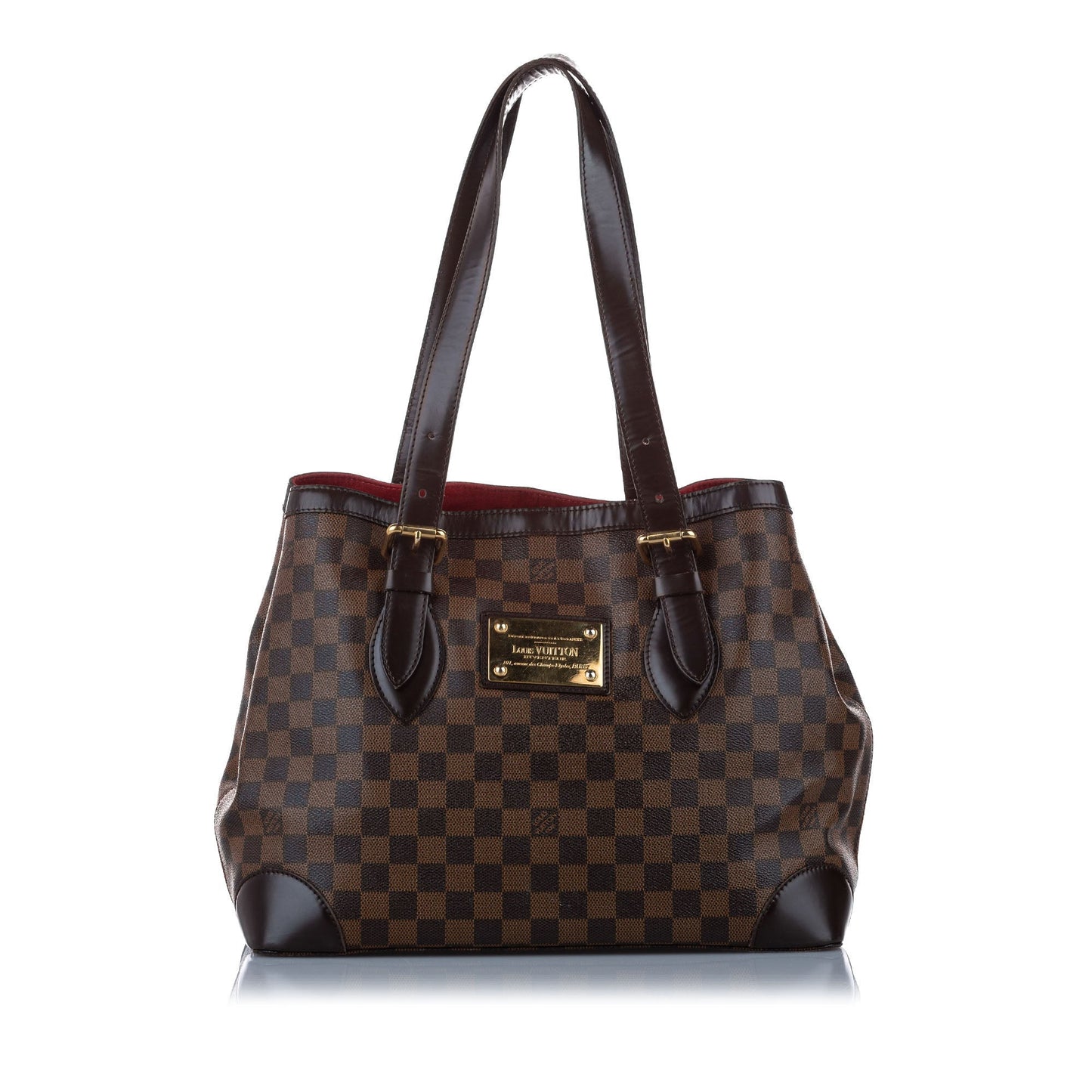 Louis Vuitton Damier Ebene Hampstead MM Brown