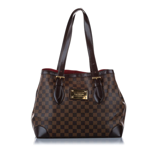 Louis Vuitton Damier Ebene Hampstead MM Brown
