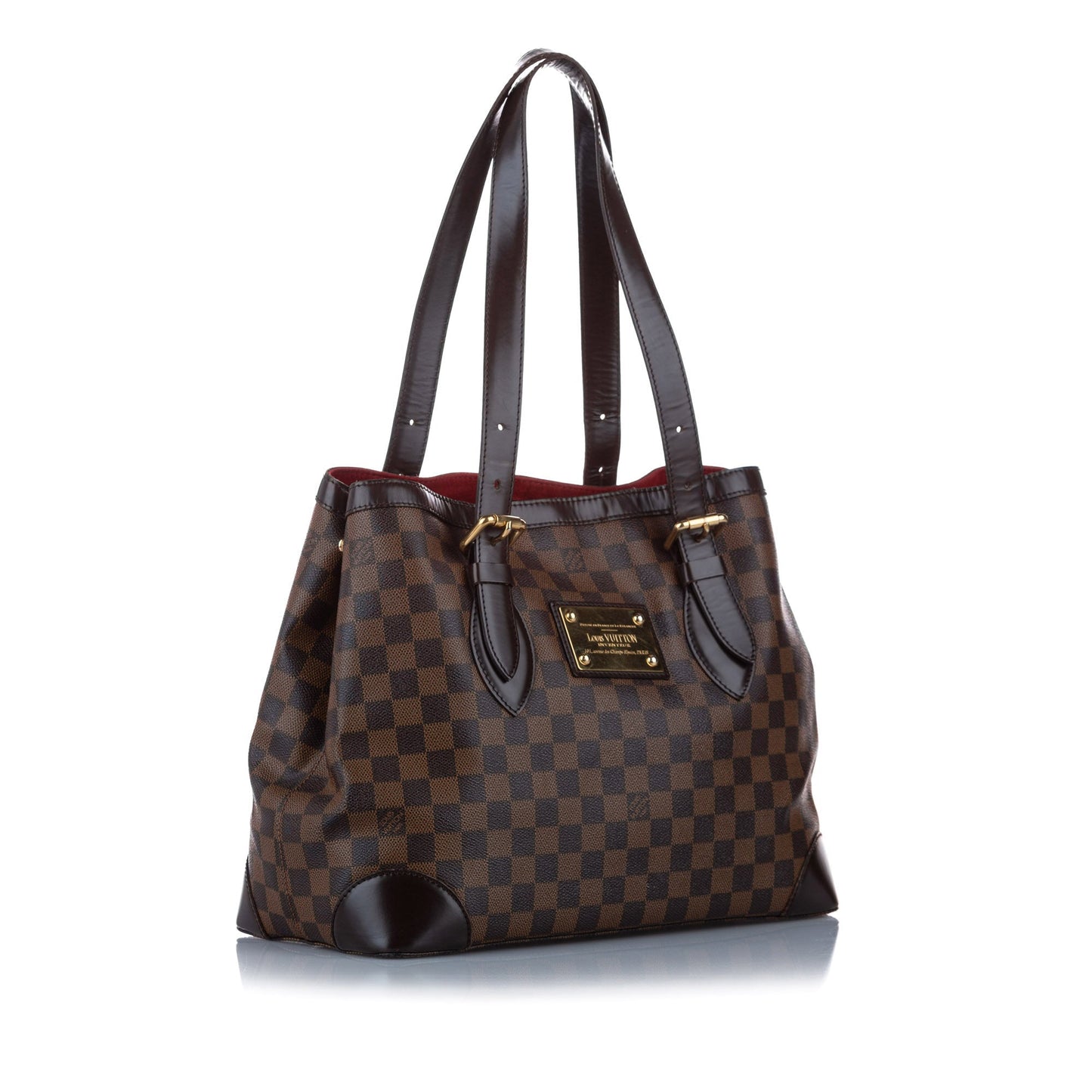 Louis Vuitton Damier Ebene Hampstead MM Brown