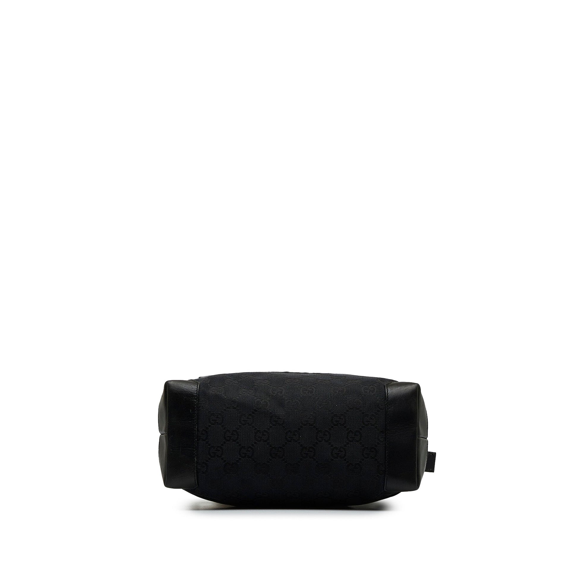 Gucci Black Canvas Tote Style 5
