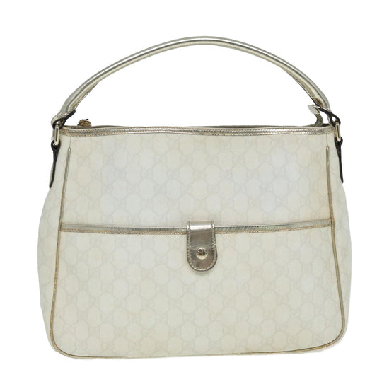 Gucci Leather Canvas Shoulder Bag