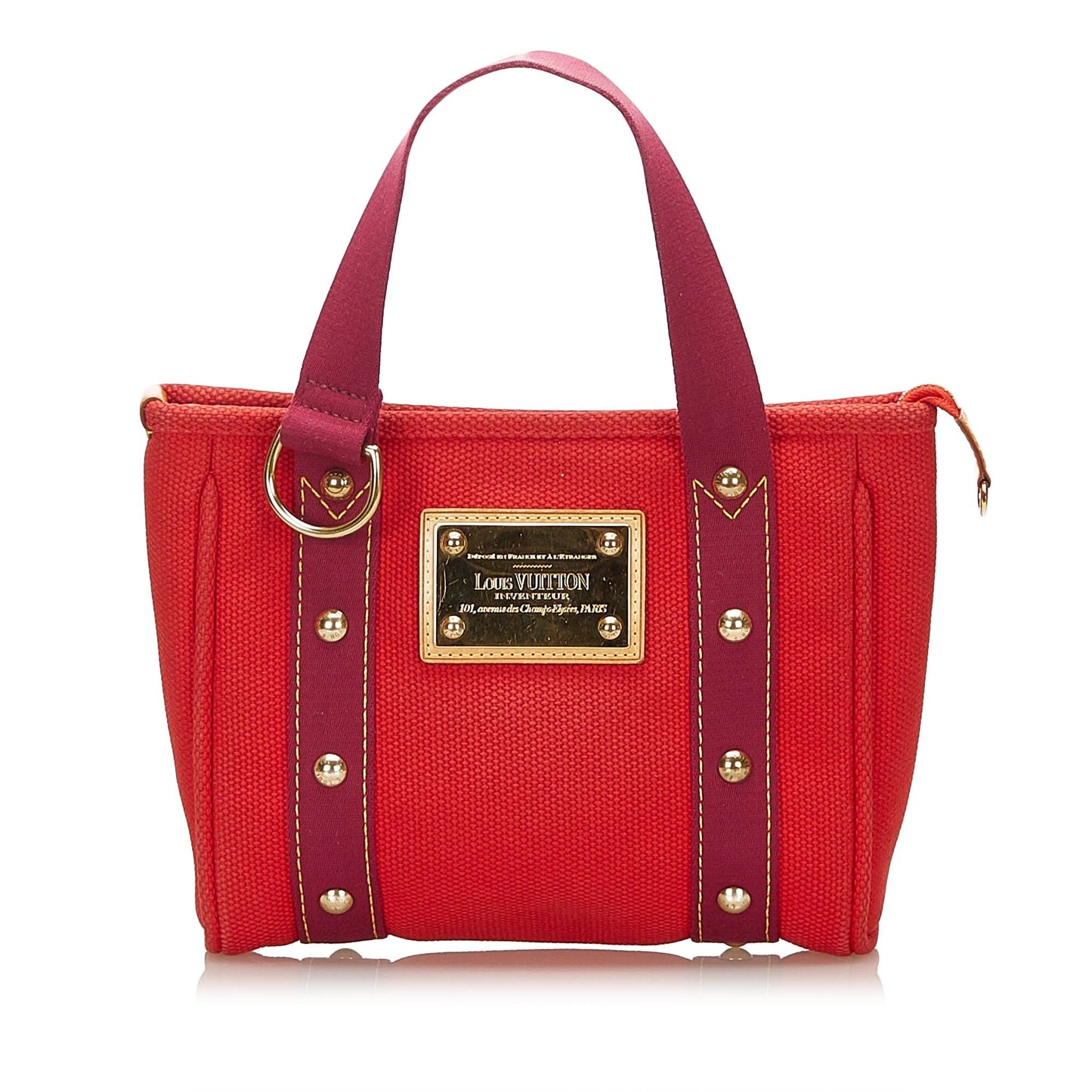 Louis Vuitton Antigua Cabas PM Red