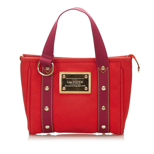 Louis Vuitton Antigua Cabas PM Red