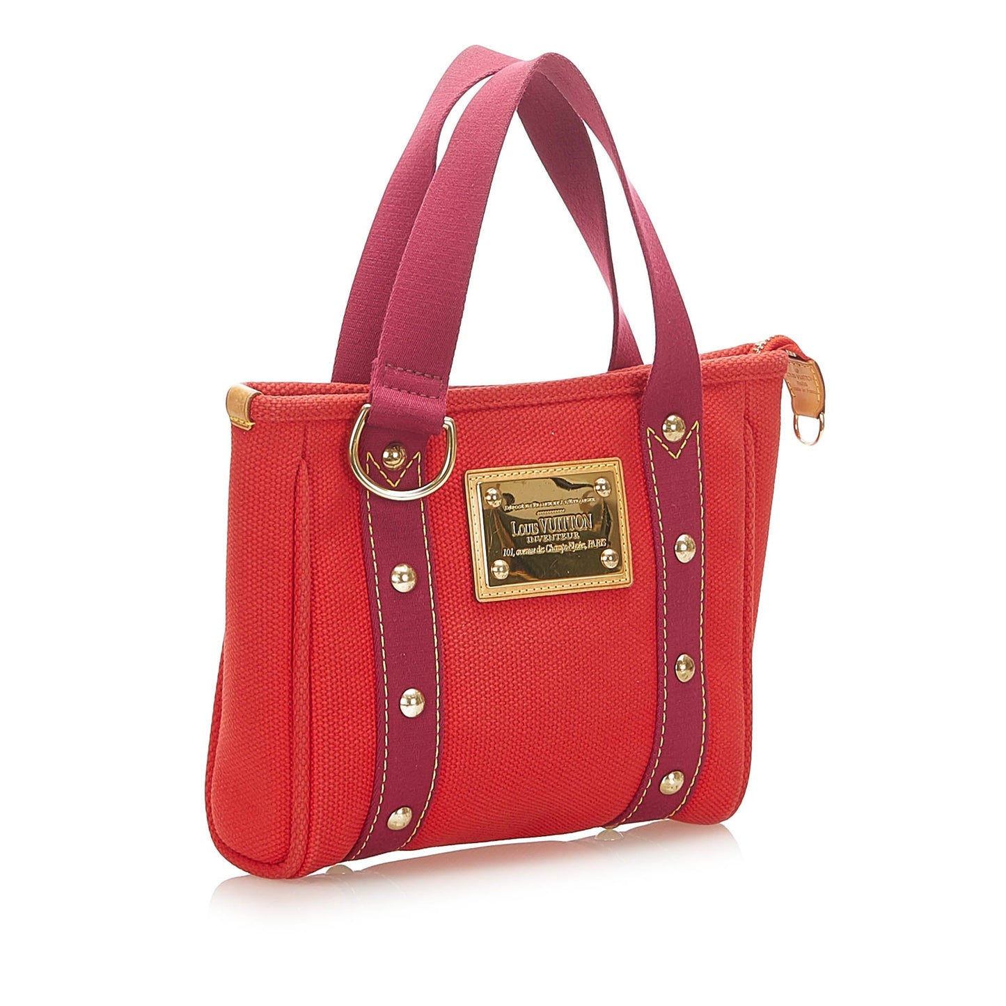 Louis Vuitton Antigua Cabas PM Red