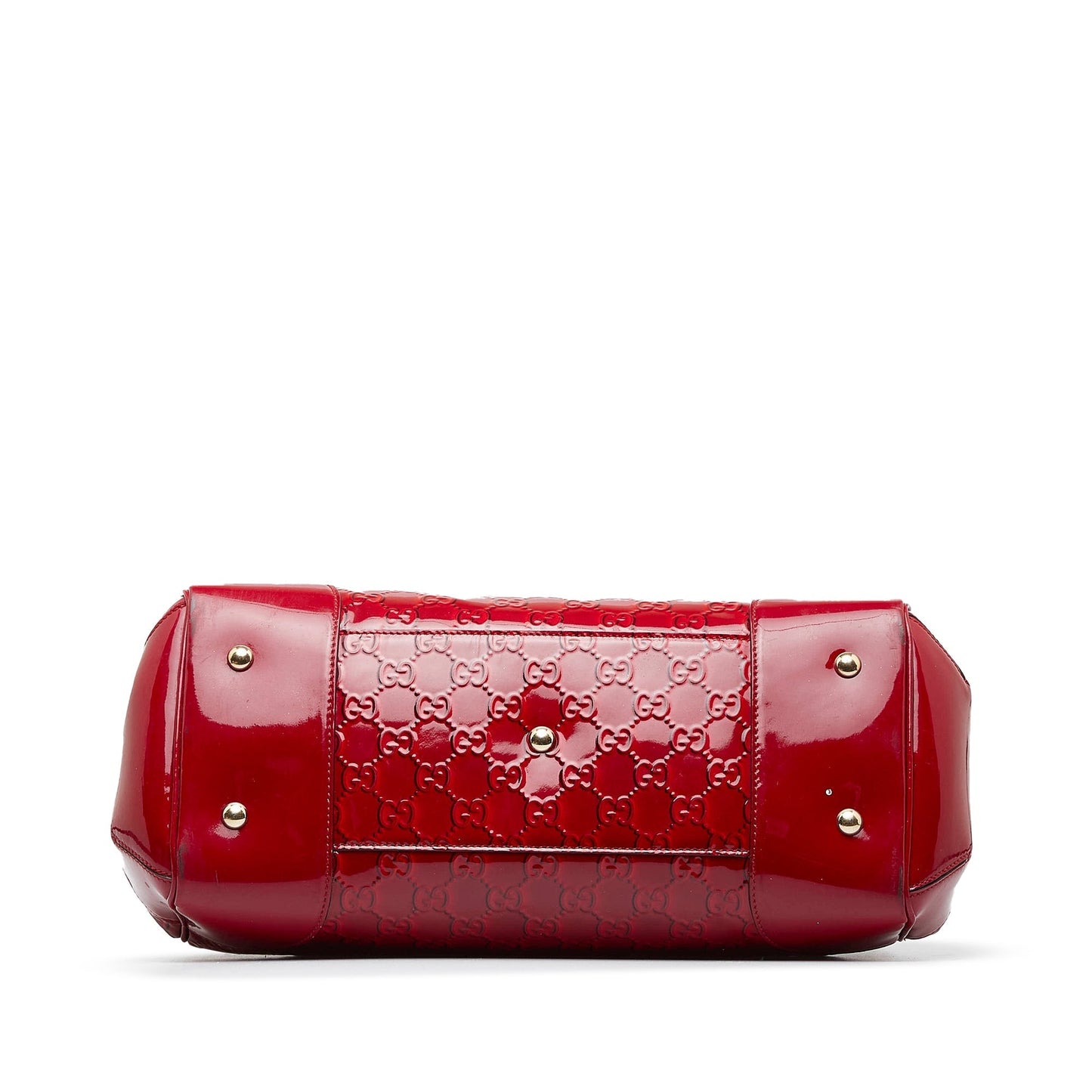 Gucci Guccissima Red Leather Tote Style 2