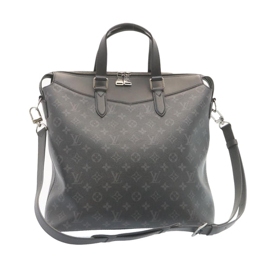 Louis Vuitton Gray Canvas Explorer handbag bag