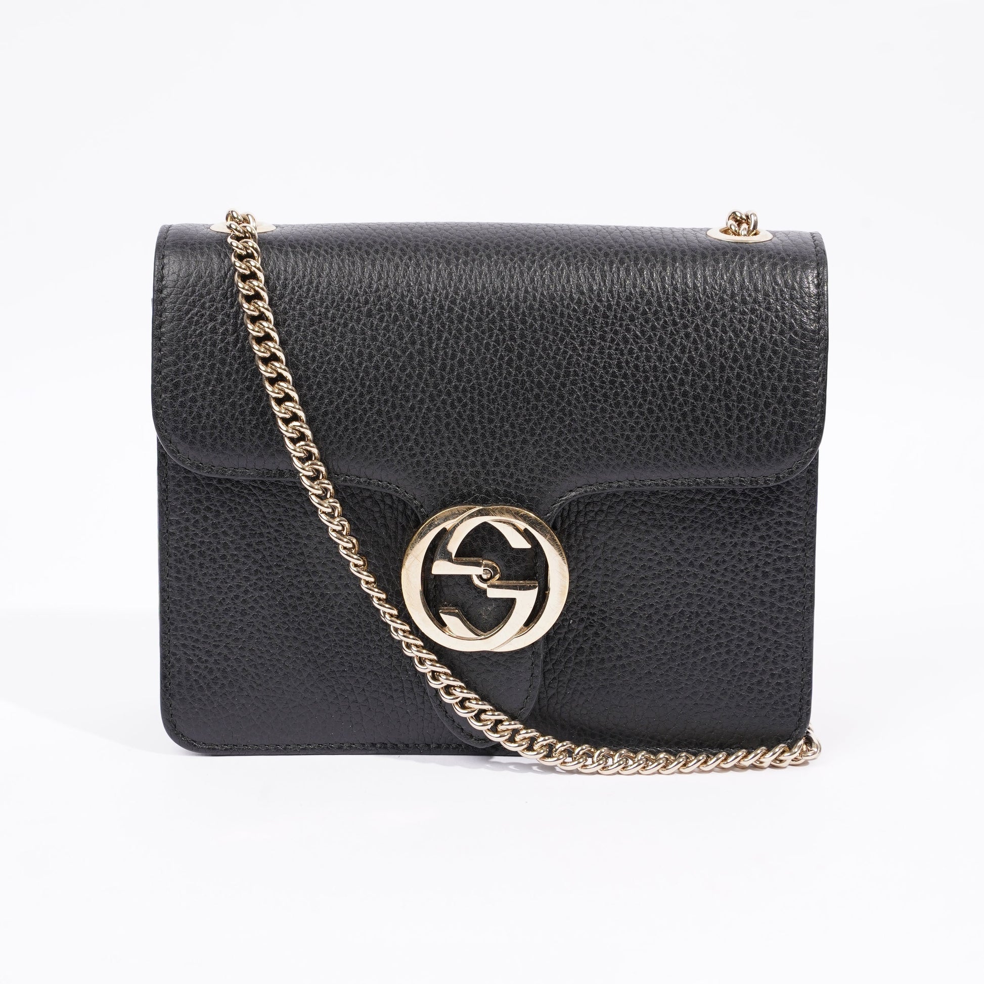 Gucci Lou Monogram Leather Crossbody